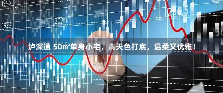 泸深通 50㎡单身小宅，青天色打底，温柔又优雅！